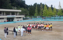 青葉区中学校新人ソフトテニス大会