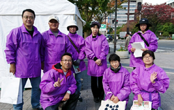 全日本大学女子駅伝沿道整理