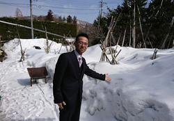 西部地区のみなさまに挨拶させて頂きました